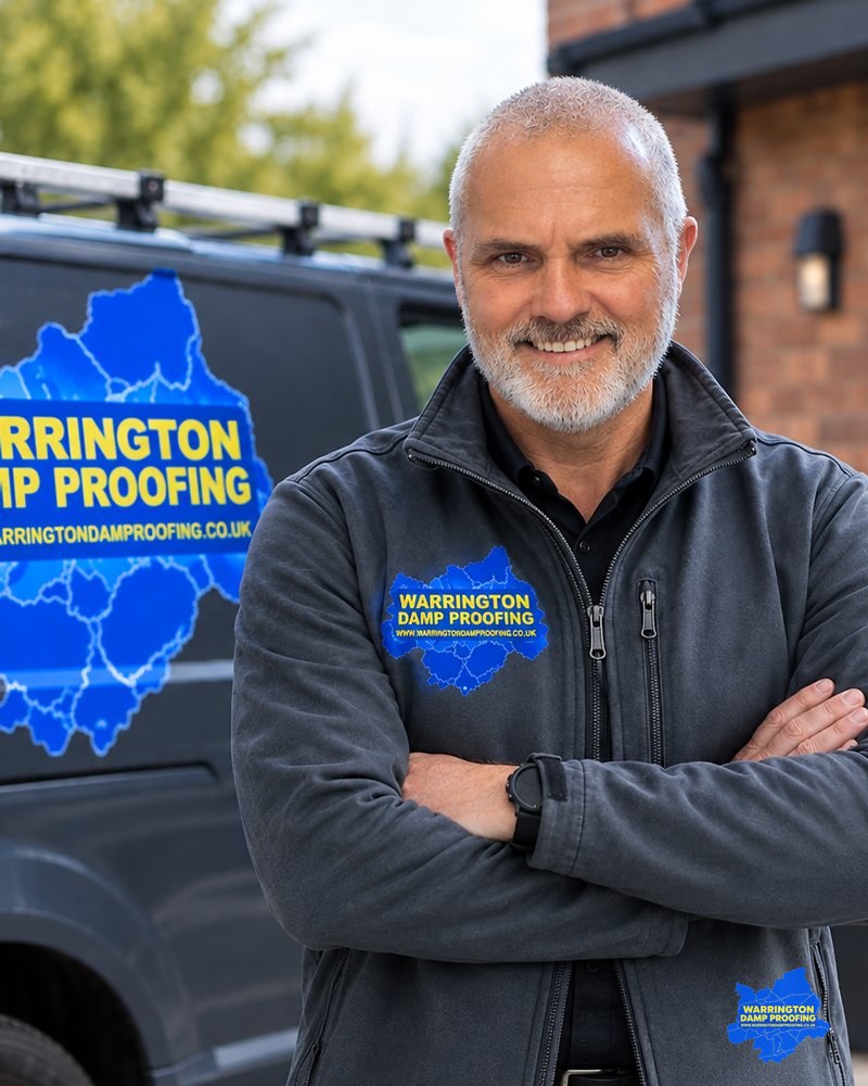 Jeff Webb, owner of Warrington Damp Proofing